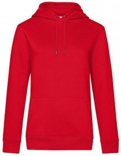 B&C QUEEN Hooded Sweat_°– Red