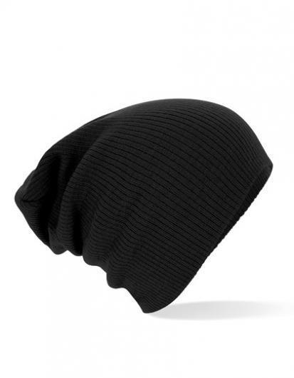 BEECHFIELD B461 Slouch Beanie-Black