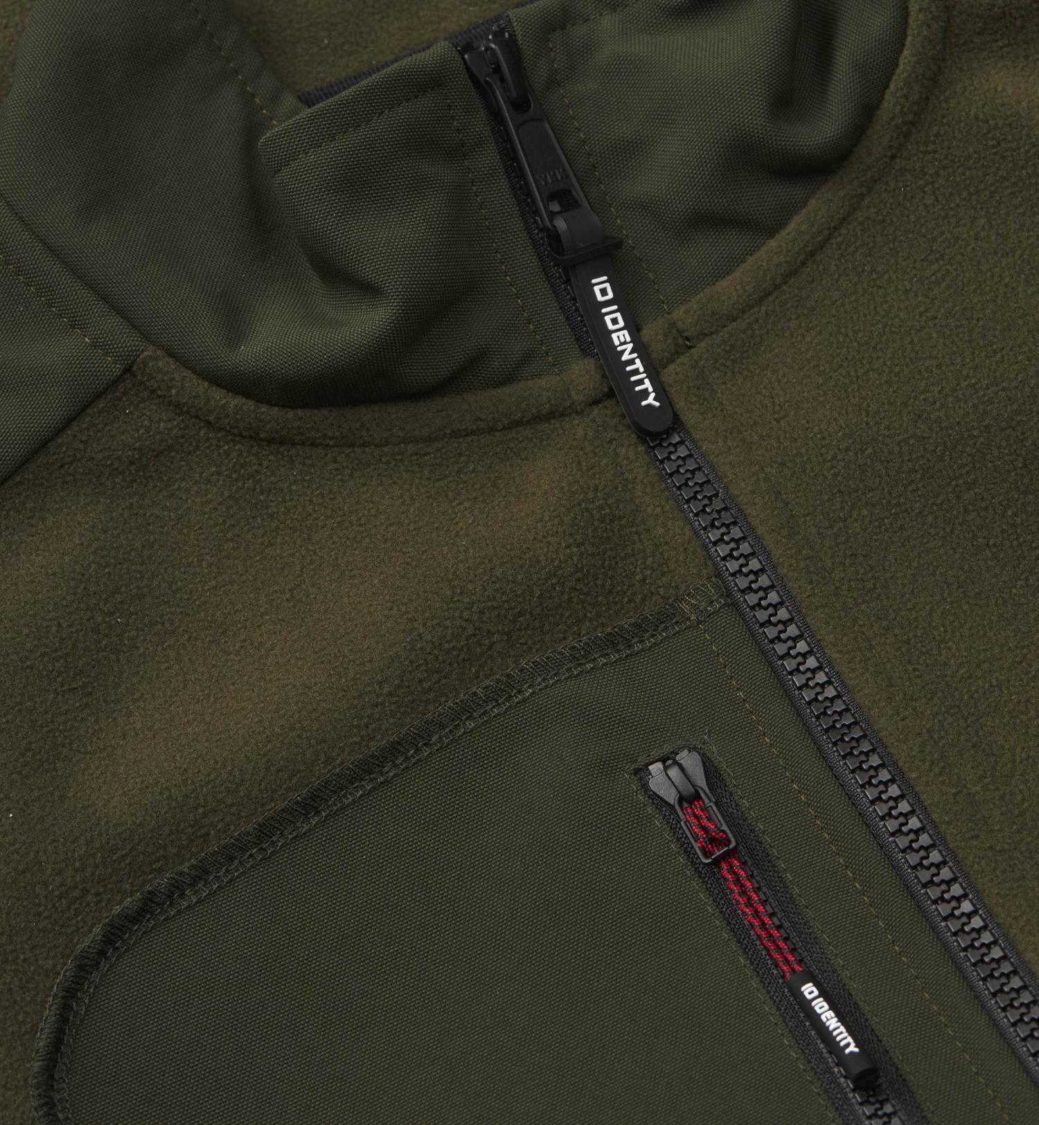 Bezrękawnik bonded fleece - Olive