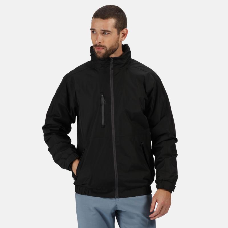 Męska kurtka ocieplana Regatta Professional HONESTLY MADE RECYCLED BOMBER JACKET-Black