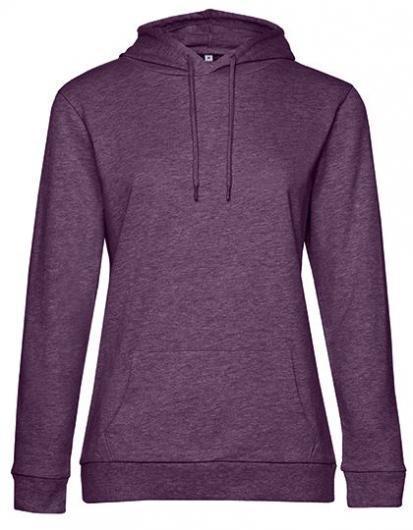 B&C Women´s #Hoodie Sweat– Heather Purple