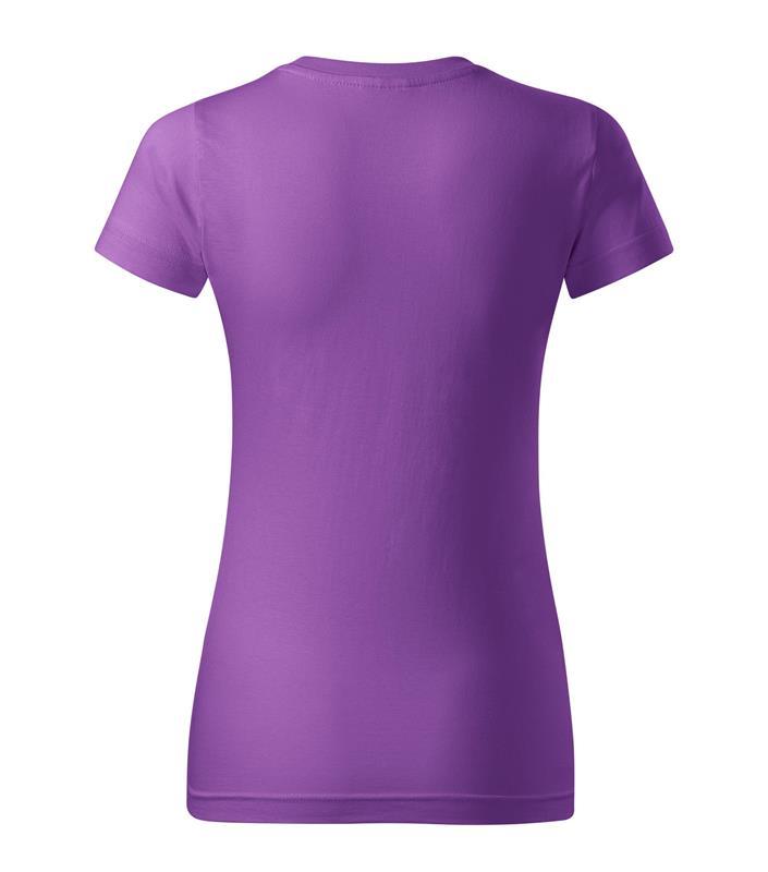 Damski t-shirt koszulka MALFINI Basic 134-fioletowy