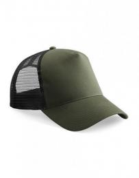 BEECHFIELD B640 Snapback Trucker-Olive Green/Black