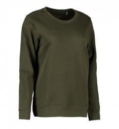 Damska bluza ekologiczna ID 0683-Olive