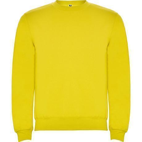 Klasyczna bluza crewneck ROLY CLASICA - ŻÓŁTY